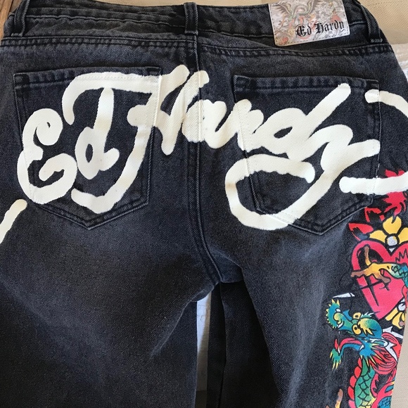 LAID-BACK VIBES🔥 DRAGON LOW WAIST BAGGY JEAN - Picture 12 of 15